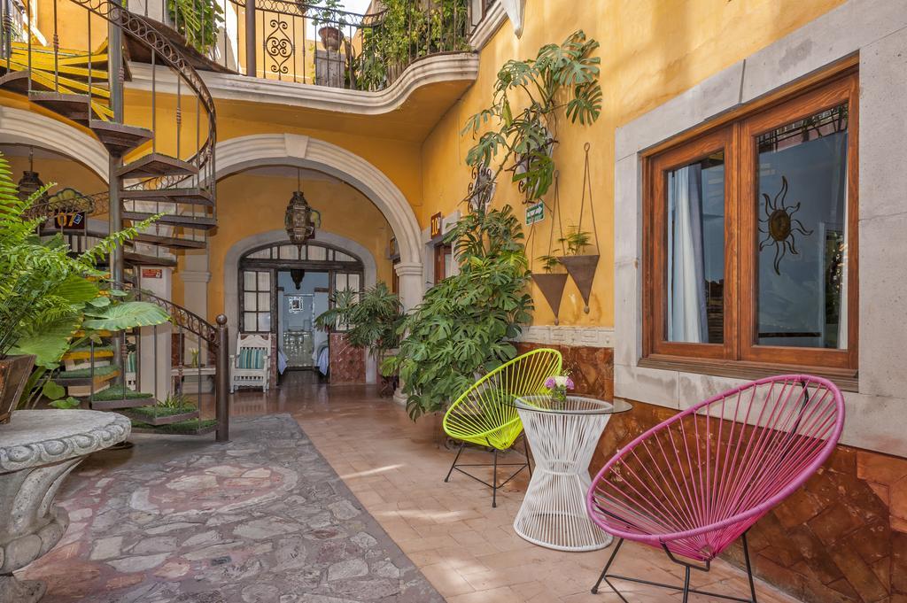 Hotel Casa Loteria San Miguel de Allende Bagian luar foto